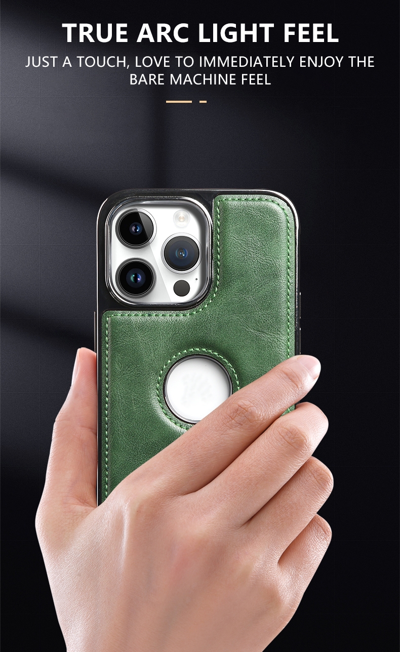 Ốp Da Nam LIGHT LUXURY iPhone 15 Pro Max – Sang Trọng & Chống Sốc