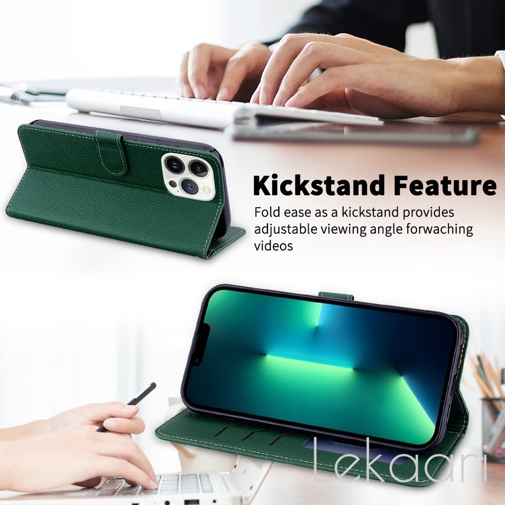 p Lật Da Nam Châm Có Ví Đứng Cho iPhone 14/13/12/X/XR/XS/8/7/6/6s/SE 2020/2022 Pro Plus Max