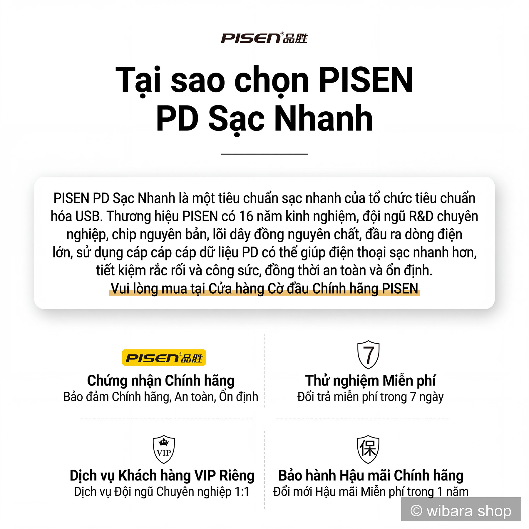 Tại Sao Chọn Sạc Nhanh PISEN PD - An Toàn và Hiệu Suất Cao