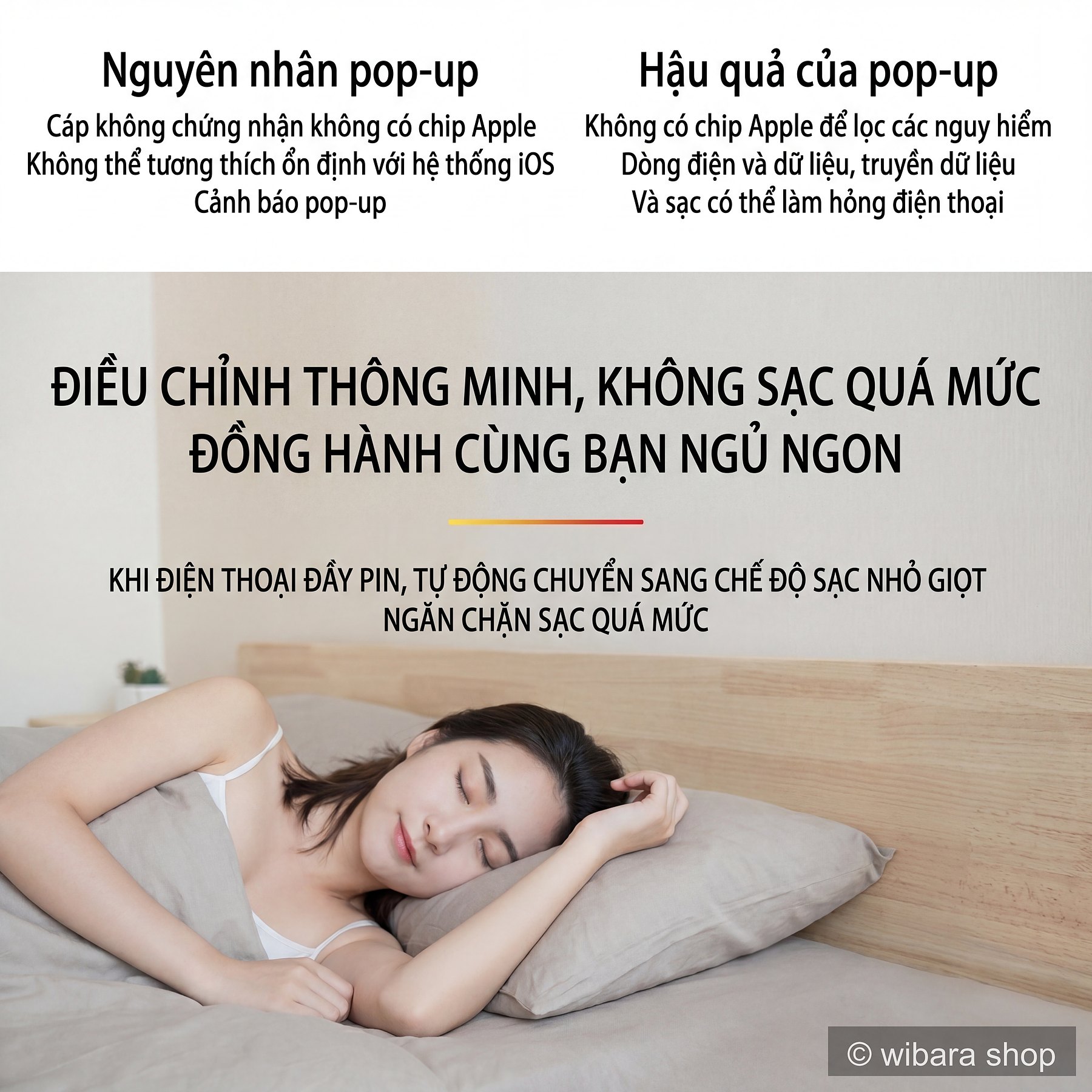 Sạc Thông Minh - Ngủ Ngon Mỗi Đêm Với Công Nghệ Hiện Đại